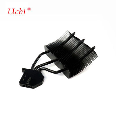 高精度ブラックアルミニウム LEDヒートシンク