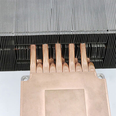熱管と溶接で 520W 高功率医療ヒートシンク