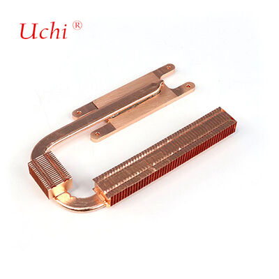 銅で溶接したブックルフィン熱槽