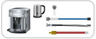 コーヒー機械、電気熱湯の鍋、ミルクのウォーマーのための NTC の温度検出器の使用