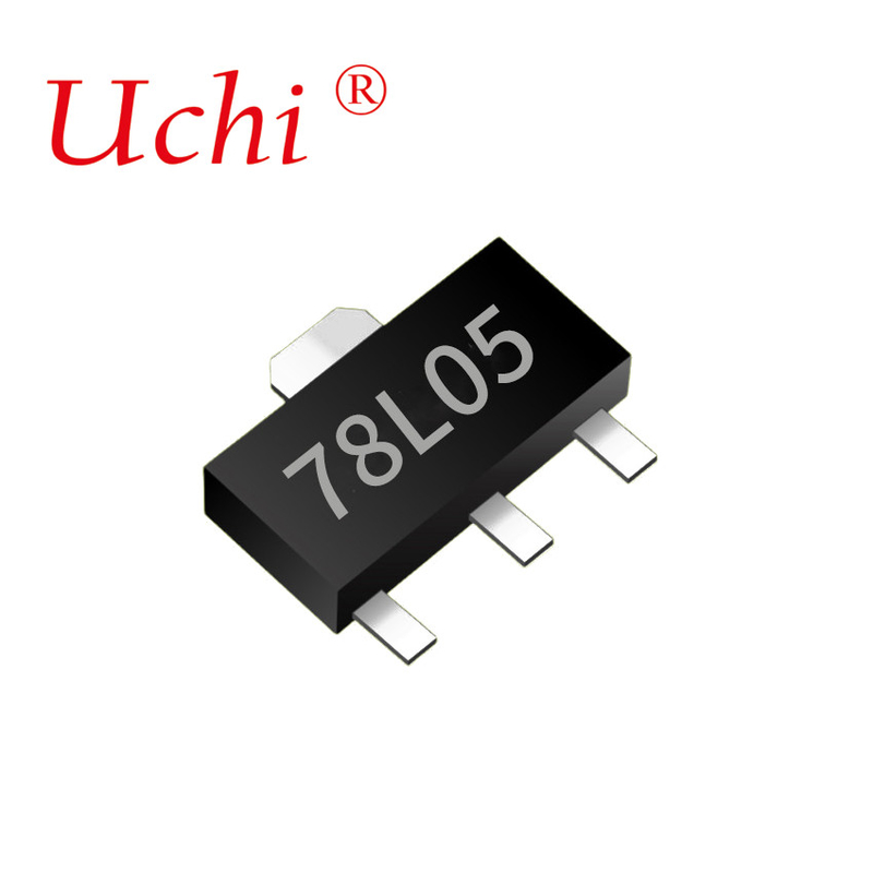 SOT89-3 78L05 5v 電圧調節器 プラスチック製 包装