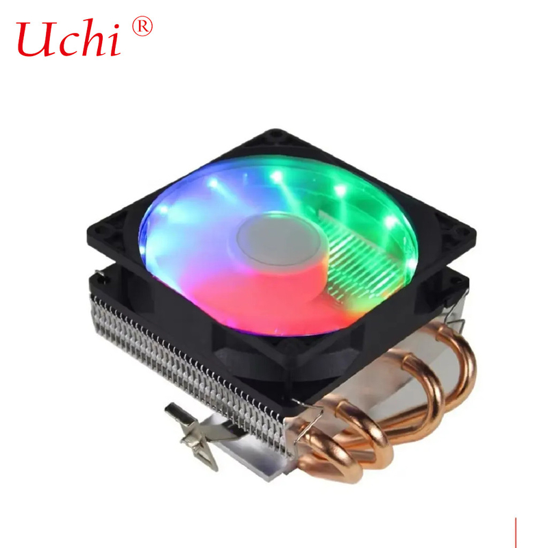 4 熱パイプ プッシュダウン タイプ CPU クーラー アルミ ヒートシンク CPU クーラー