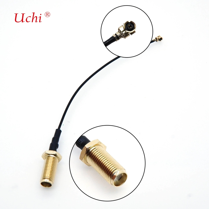 U.FL から PR SMA 女性 アンテナ WiFi ピグテイル 1.13 RFケーブル Ufl 1.13mm