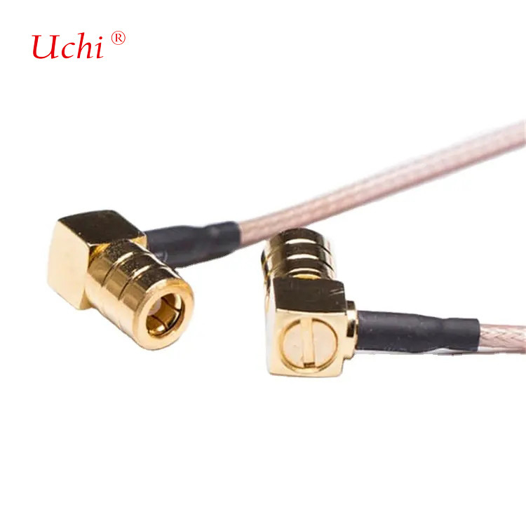 90度SMB 男性から角の男性プラグ 女性用RG316同軸ケーブル50ohm