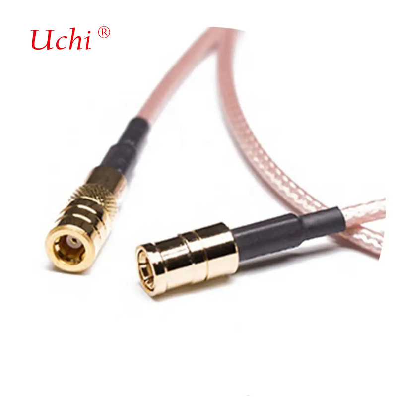 RP SMB RG178 RG316 RFコアシアルケーブル 50ohm 6GHz の男性から男性プラグ