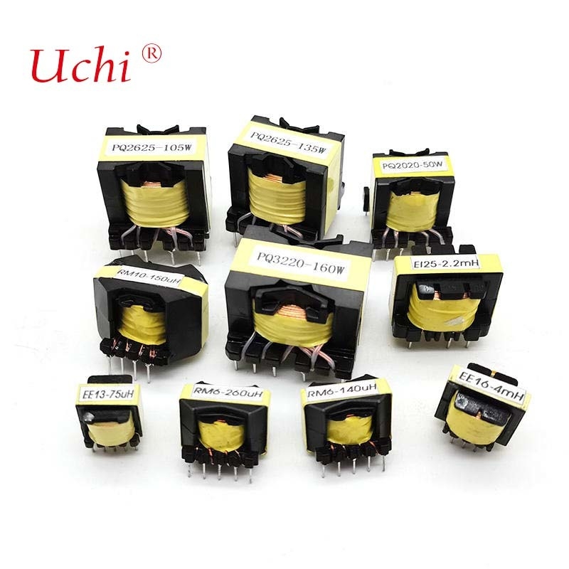 BEE1680 EE16 垂直二次側拡幅 4+2+2PIN 配電メインパワートランス