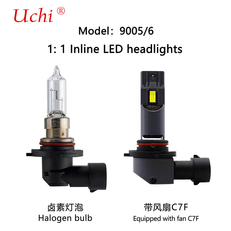 低消費電力と長寿命の6000K LED自動車ヘッドライト