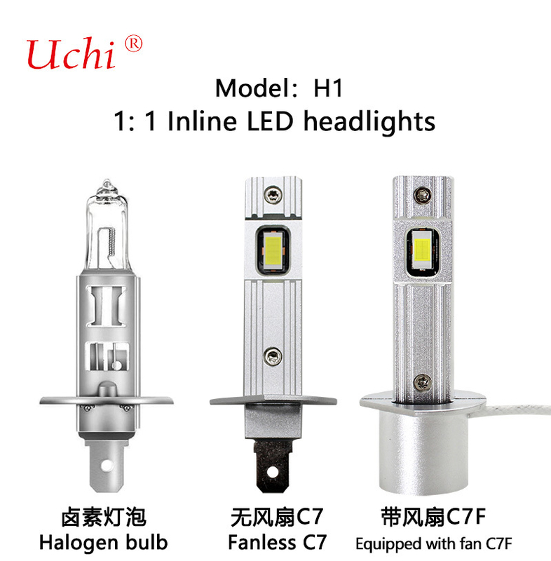 複数の車両モデルと互換性のある小型型LED自動車ヘッドライト