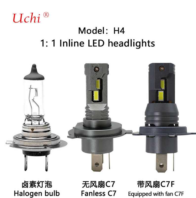 3200LM LED Car Headlights For High Brightness And Strong Focusing