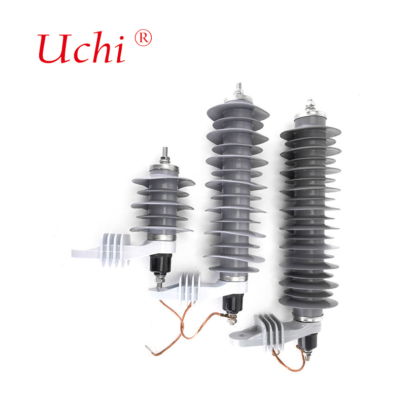 ISO9001 配送ライン複合型MOA 10KA 33KV 亜鉛酸化物 ギャップレスアレスター