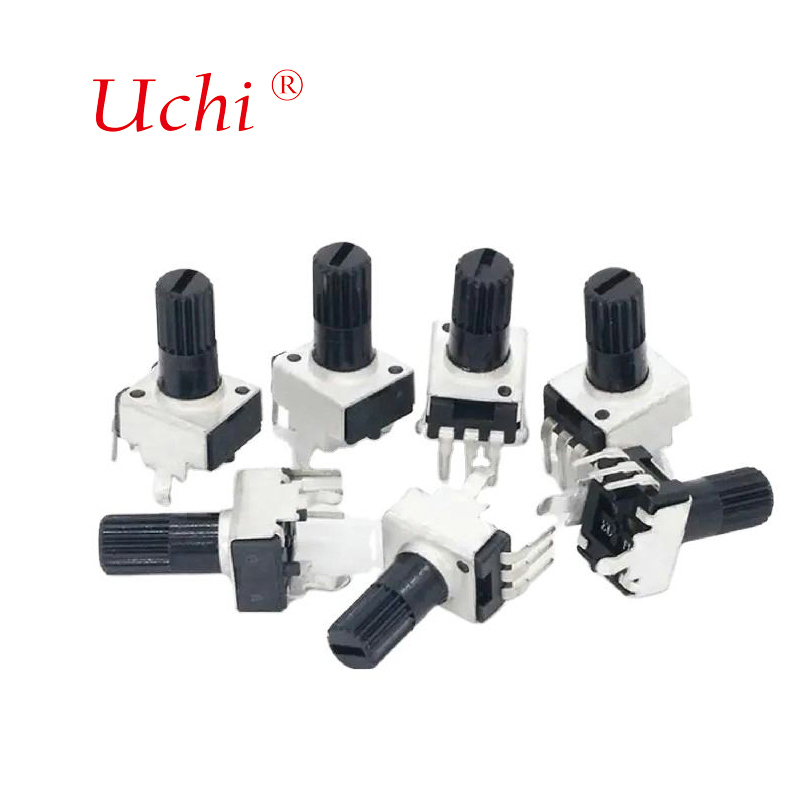 RV09 シングルターン 10K 12.5mm 可変回転型カーボンフィルムポテンショメータ