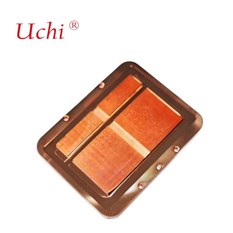 レーザー水冷システム用C1100純銅ヒートシンク付きコールドプレート冷却技術