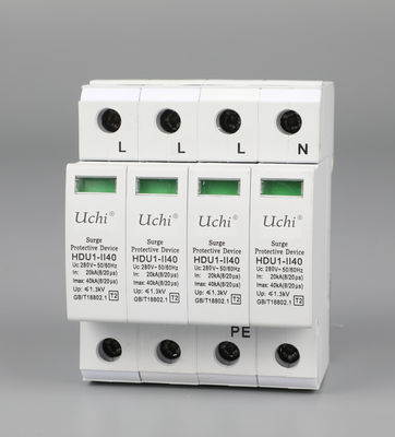 屋外の造る床のサージの防御装置SPDの低電圧200/380VAC