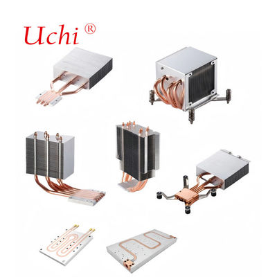 水冷プレート コンピュータ PC サーバー CPU 冷却プレート ラジエーター アルミニウム液体冷却銅ヒートパイプヒートシンク