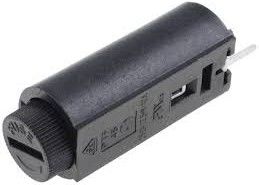 末端ピッチ10mmが付いている10A 250VAC PCBのサーキット ボードのヒューズのホールダー